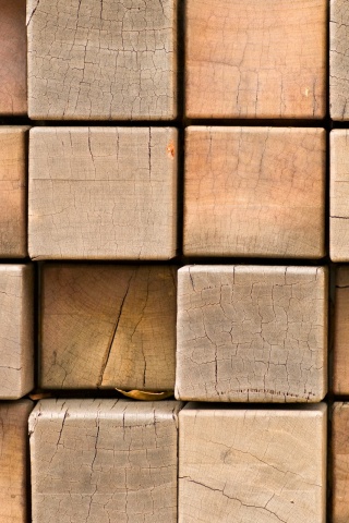 Деревянные бруски обои