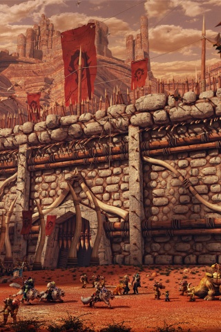 Крепость орков обои