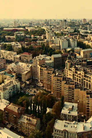 Киевская панорама обои