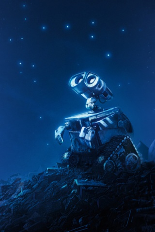 Валли и звезды обои