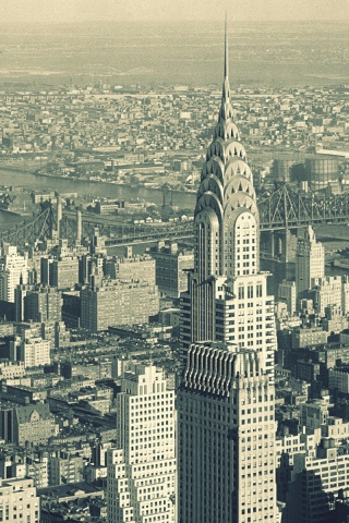 Панорама Нью-Йорка обои