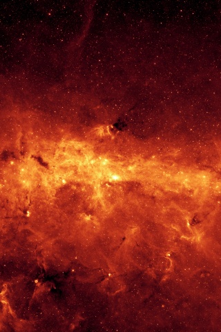 Кроваво-красная бездна обои