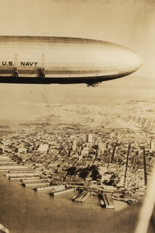 Дерижабль обои