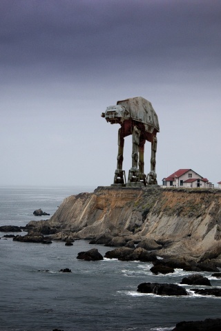 Звездные войны в нашем мире обои