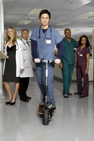 Герои сериала Клиника обои