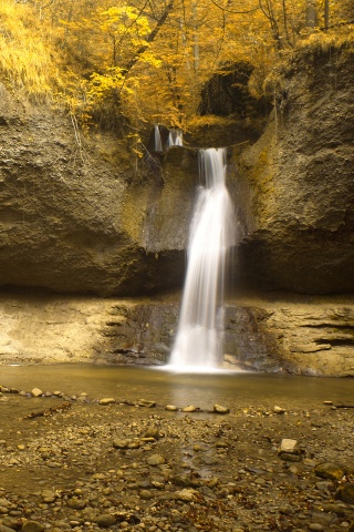 Водопад в Швейцарии обои