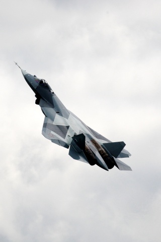 Истребитель взмывает вверх обои