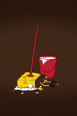 Швабра Боб обои