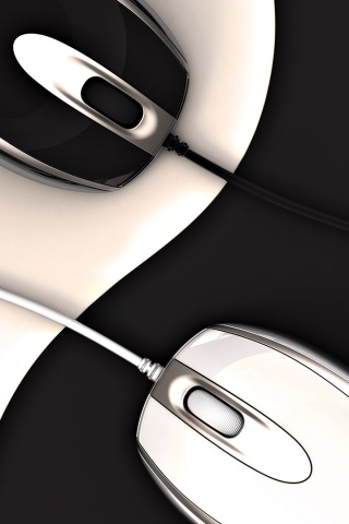 Инь Янь мышки обои