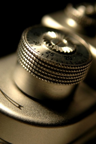 Макро фото переключателя на фотоаппарате обои