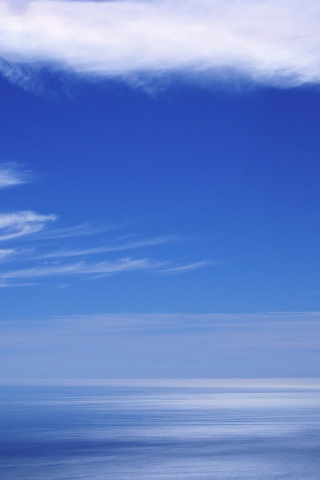 Чистый морской горизонт обои