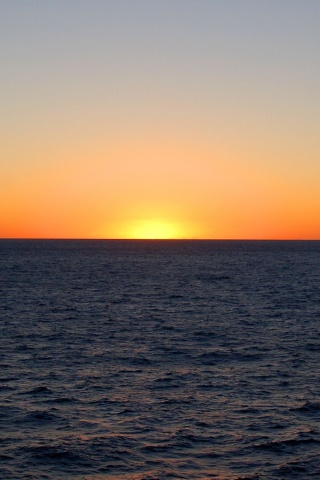 Морской закат обои