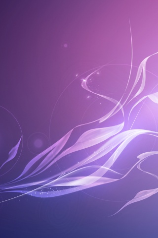 Лёгкая сиреневая абстракция обои