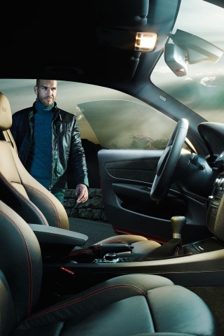 Салон автомобиля BMW обои