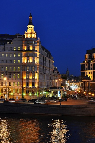 Ночной город обои