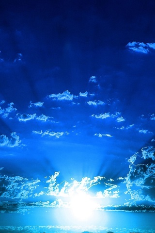 Ночное фантастическое небо обои