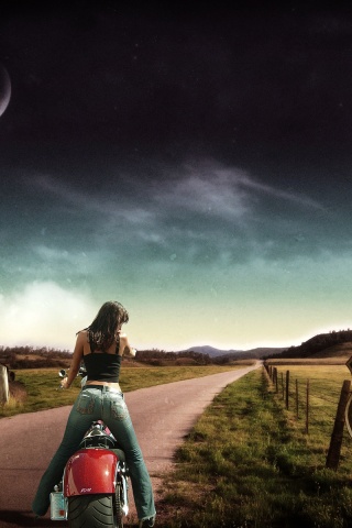 Путешествие на мотоцикле обои