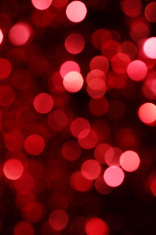 Алые абстрактные круги обои