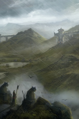 Пейзаж из Dragon Age 2 обои