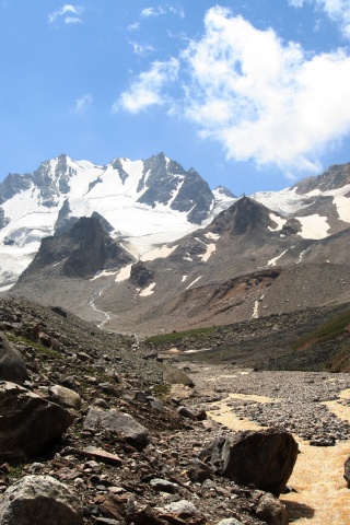 Горный пейзаж обои