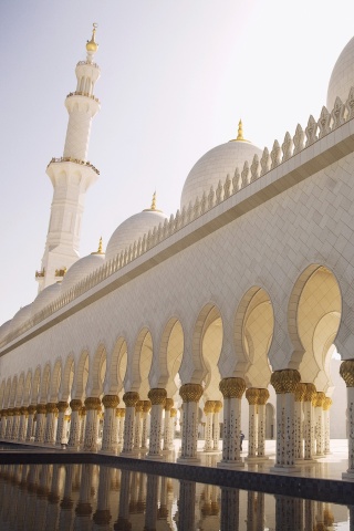 Мечеть шейха в Абу-Даби обои