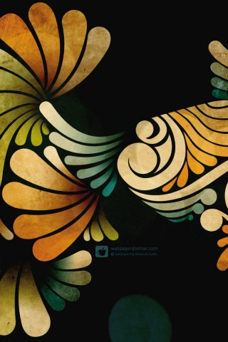 Узор «Рыбка» обои