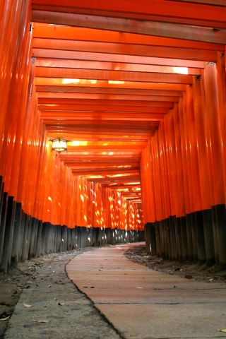 Японский храм обои