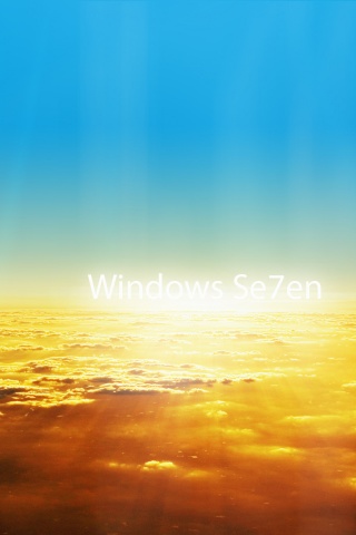 Восход над облаками обои