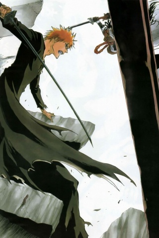 Парень с мечем обои