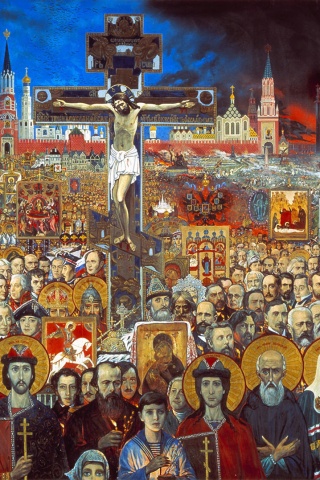 Илья Глазунов "Вечная Россия" обои