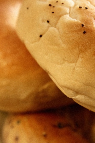 Булочки с маком обои