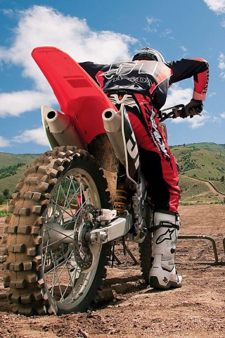 Спортивный мотоцикл обои