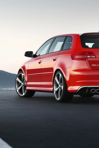 Audi модели RS3 сзади обои
