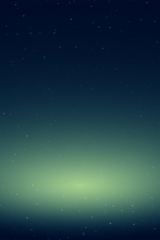 Свечение в ночном небе обои