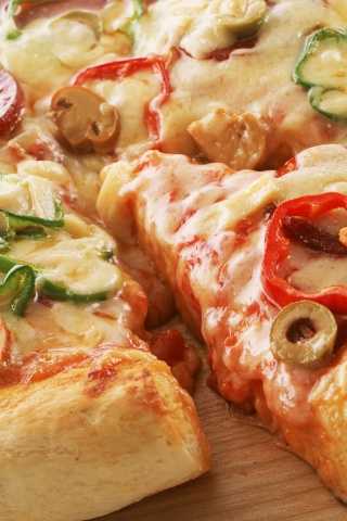 Свежая пицца обои