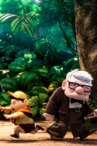 Герои мульфильма "Вверх" обои