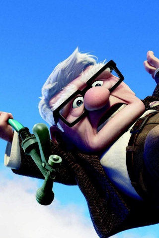 Персонажи мультфильма Up обои