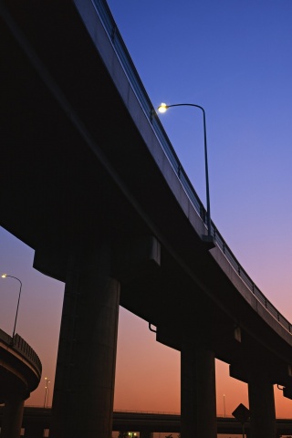 Дорожная развязка обои