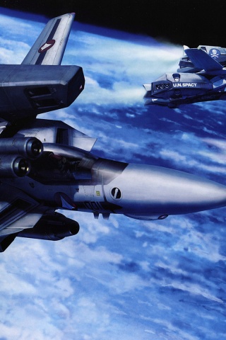 Эскадрилия легких космических истребителей обои