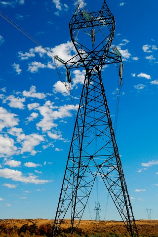Линии электро передач обои