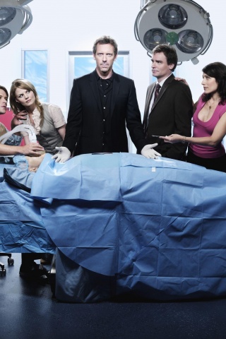 Герои сериала "Доктор Хаус" обои