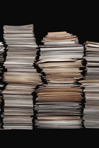 Стопки листов бумаги обои