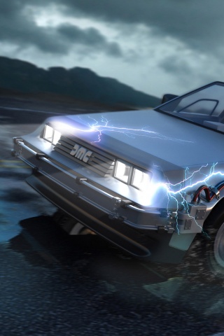 Машина времени обои