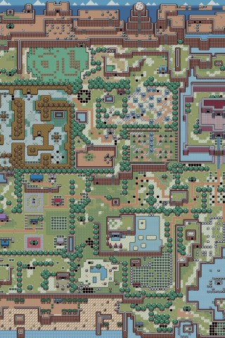 Пиксельный мир обои