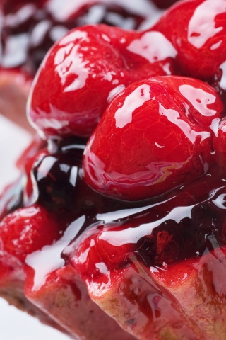 Восхитительная корзиночка с фруктами обои