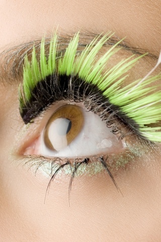 Красивые ресницы обои