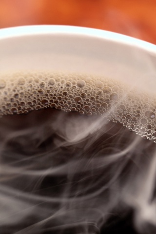 Горячий кофе обои