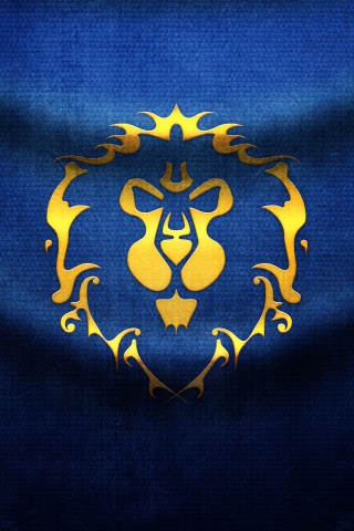 Флаг Альянса из World of Warcraft обои