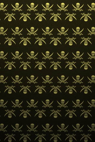 Череп и кости, пиратская тематика обои