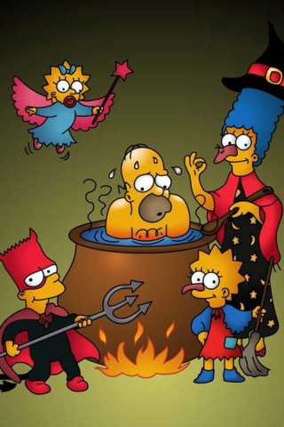 Шабаш Симпсонов обои